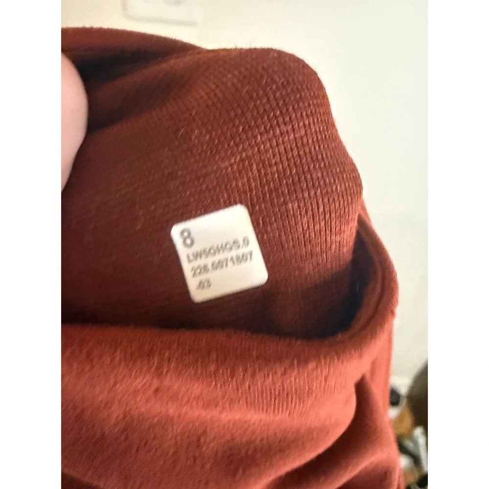 Lululemon Align High Rise Pant Pockets Size 8 Cranberry Charm 28
